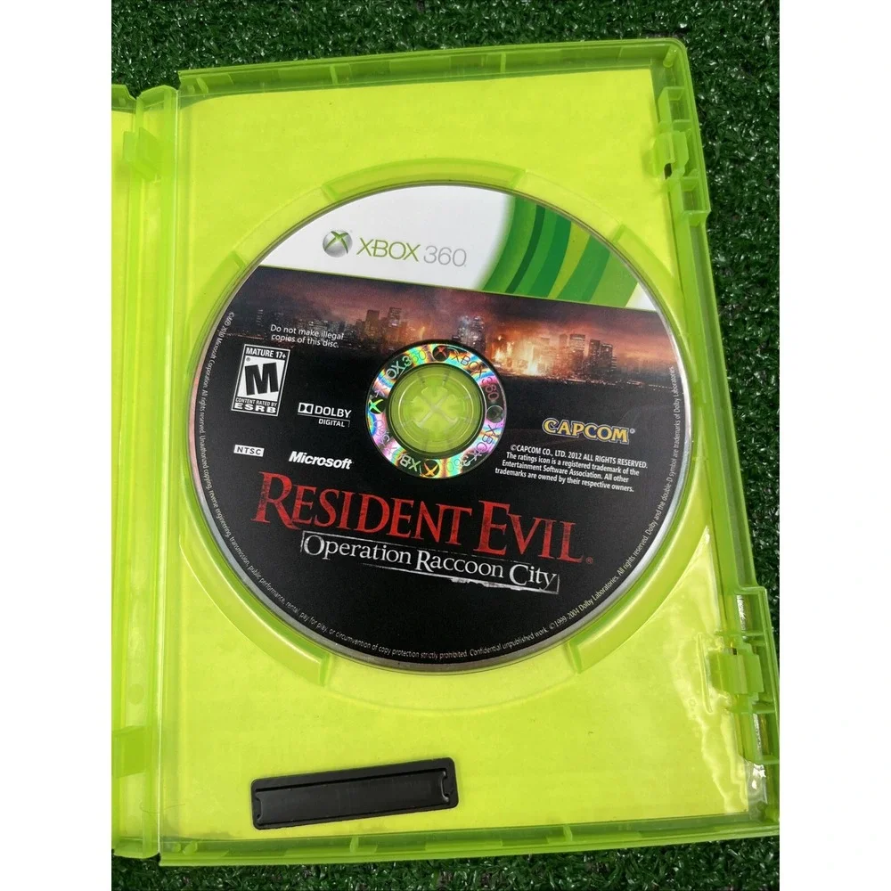 Resident‎ Evil Operation Raccoon City Microsoft Xbox 360 2012 No Manual